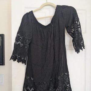 Pretty Black Swimcover